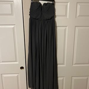 H&m strapless gown
